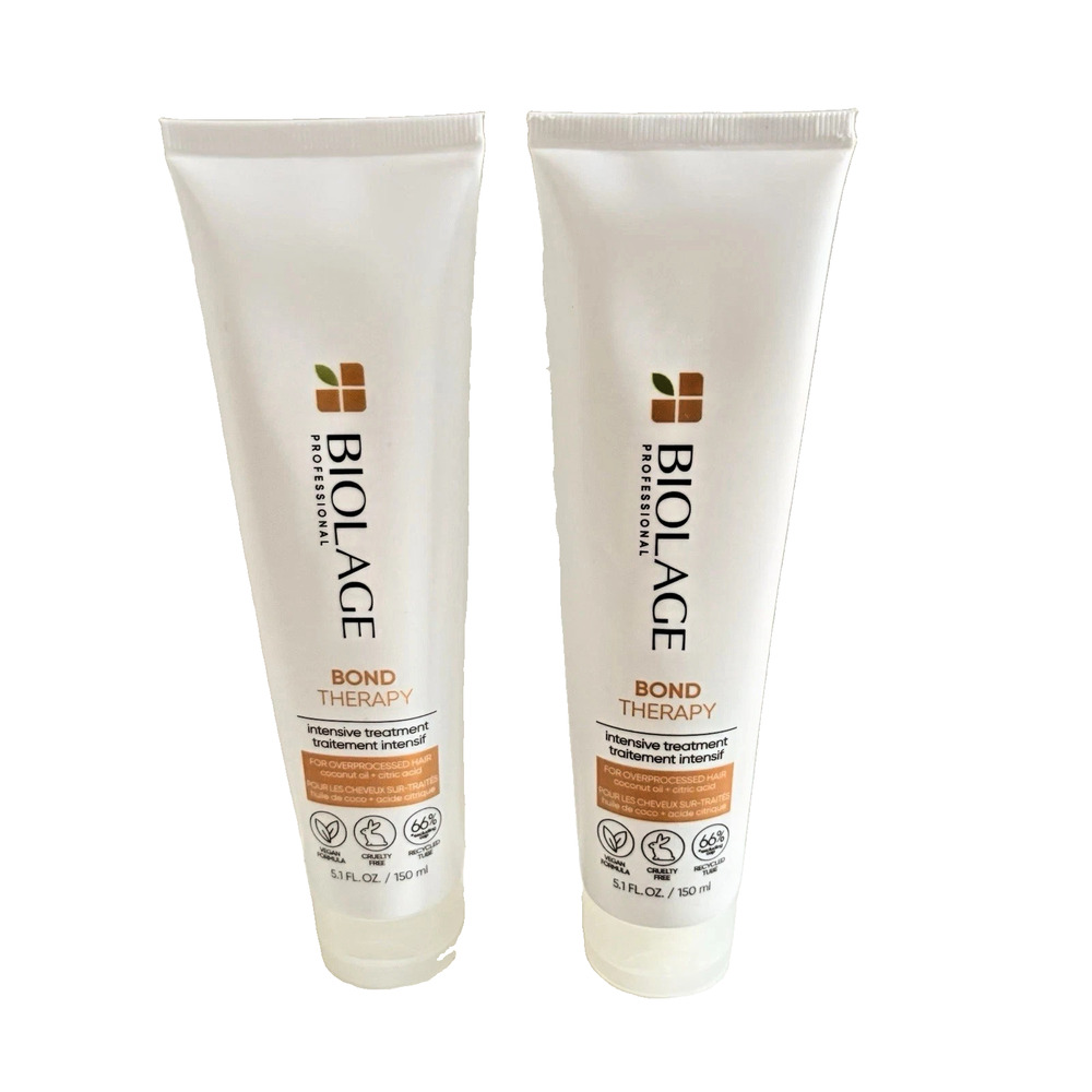 (LOT OF 2) Biolage Bond Therapy Intensive Treatment 5.1oz ea for Overprocessed